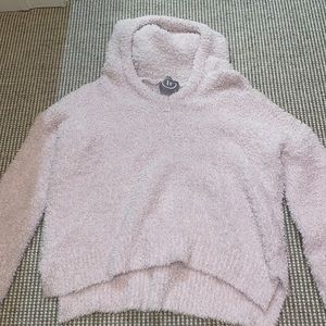Fuzzy Pink Sweatshirt